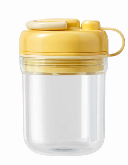2-in-1 Ice Cube Maker Water Bottle with Straw